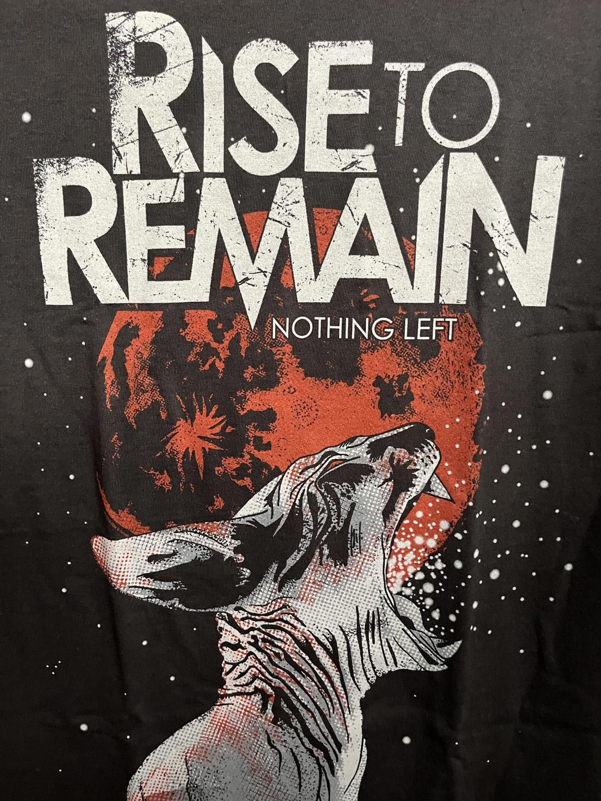 Designer Rise to Remain Band Tee - Nothing Left Promo T-shirt XL Size US XL / EU 56 / 4 - 3 Thumbnail