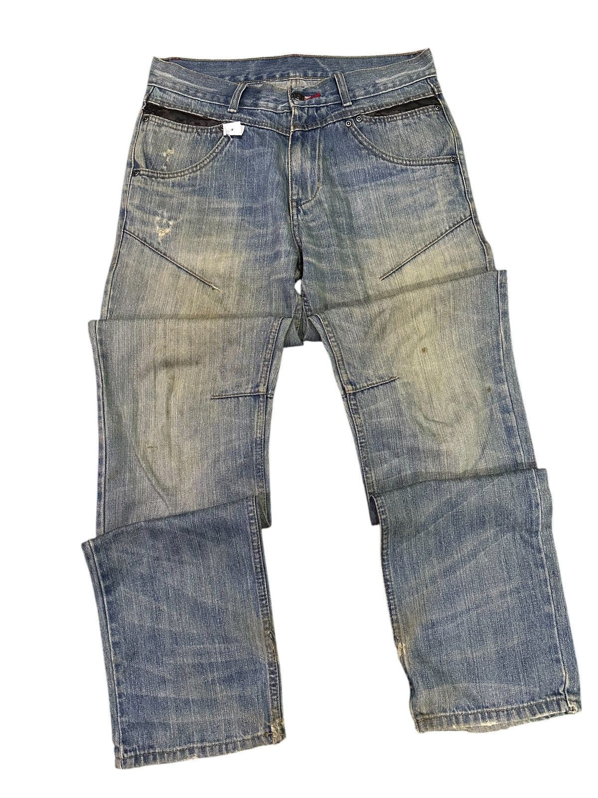 If Six Was Nine 💥Distress Denim💥 Rubber Soul'inc Distress Denime💥 Size US 30 / EU 46 - 1 Thumbnail