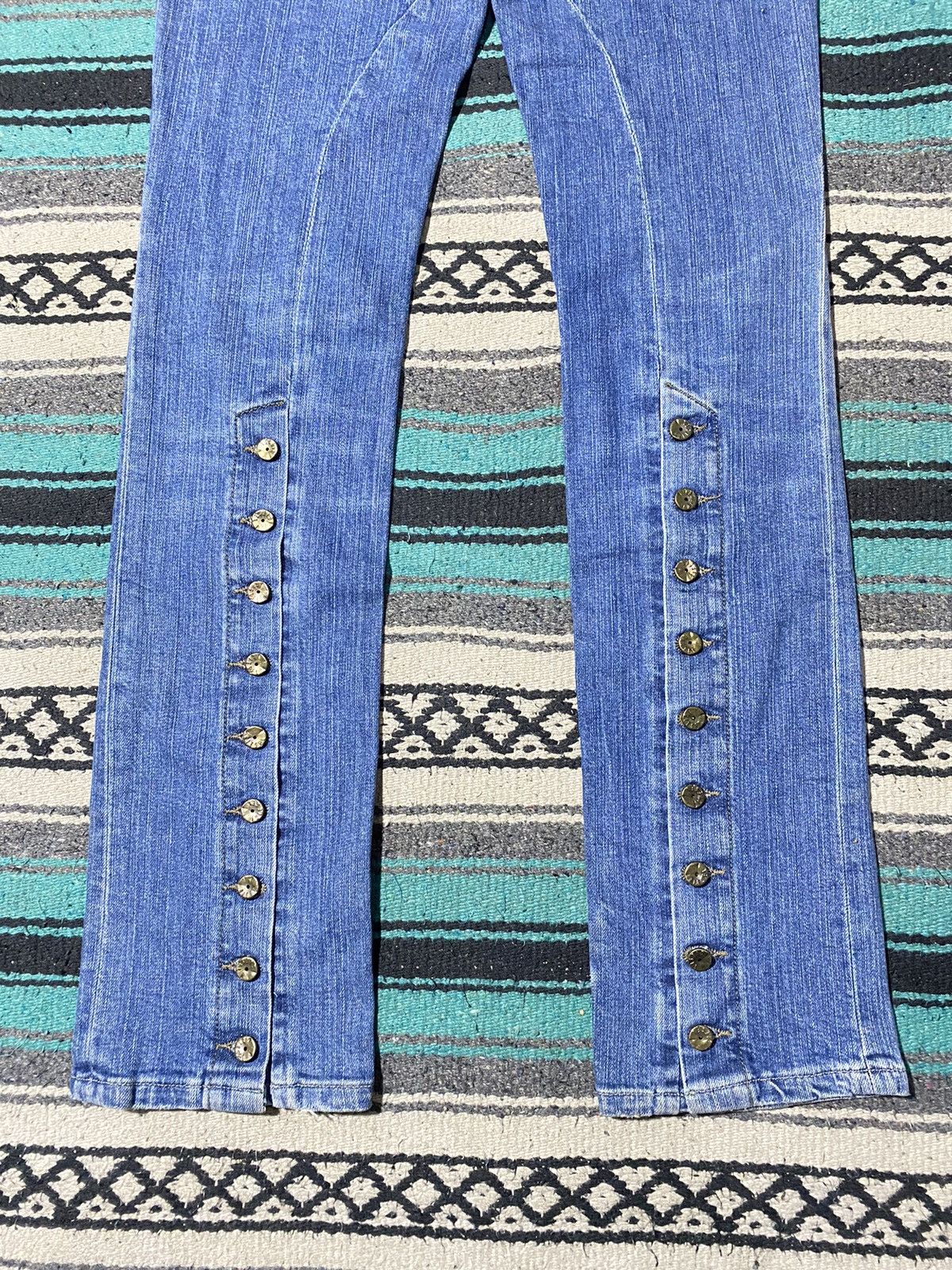 Diesel Diesel Lowky Sp Multi Button Denim Pants Size US 30 / EU 46 - 6 Thumbnail