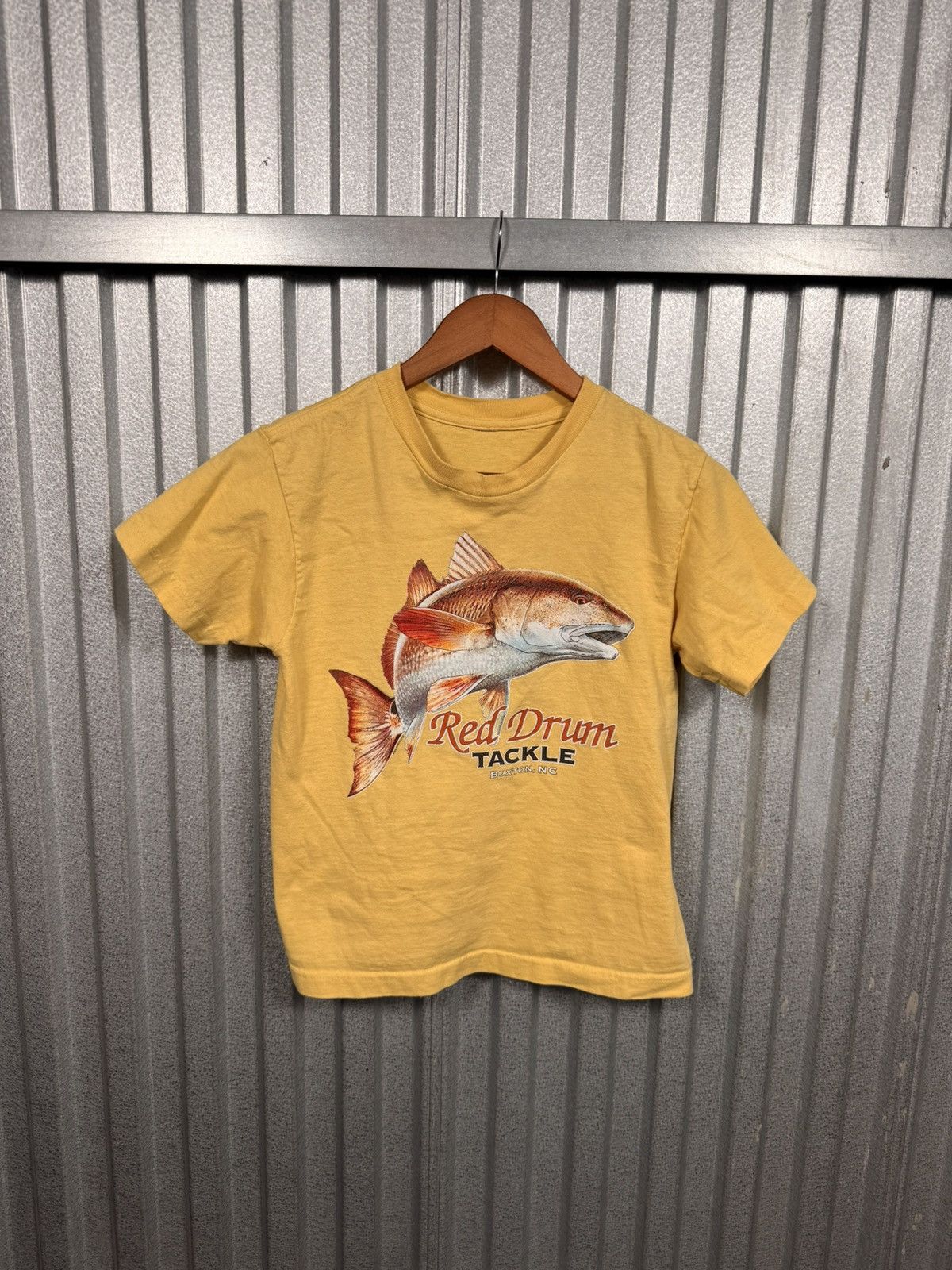 Other Vintage Fishing Red Drum Tackle Western Country Baby Tee Size US XS / EU 42 / 0 - 6 Thumbnail