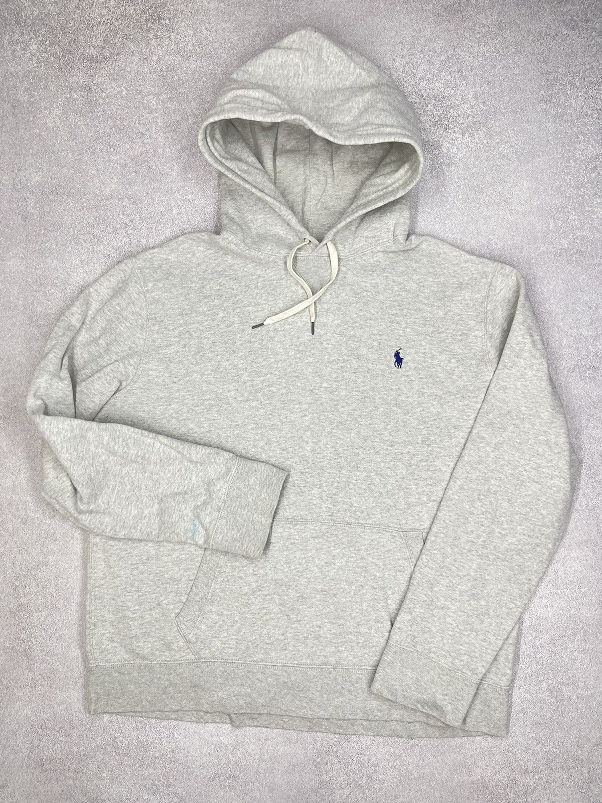 Polo Ralph Lauren Vintage Polo Ralph Lauren Grey Hoodie Y2K Rugby Size US XL / EU 56 / 4 - 2 Thumbnail