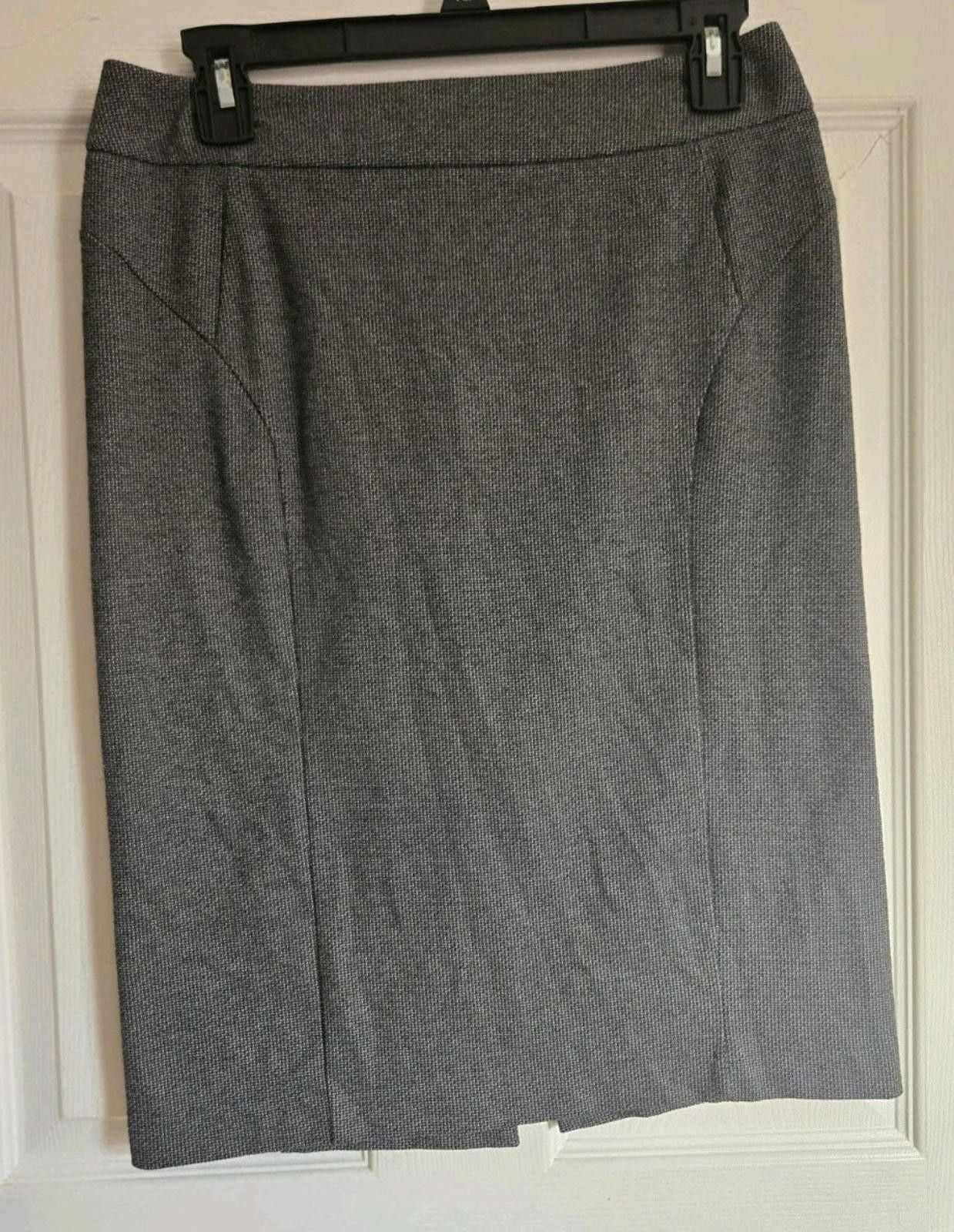 Other New York & Company Stretch Gray Pencil Skirt Womens Size 4 B Size 27" / US 4 / IT 40 - 2 Thumbnail