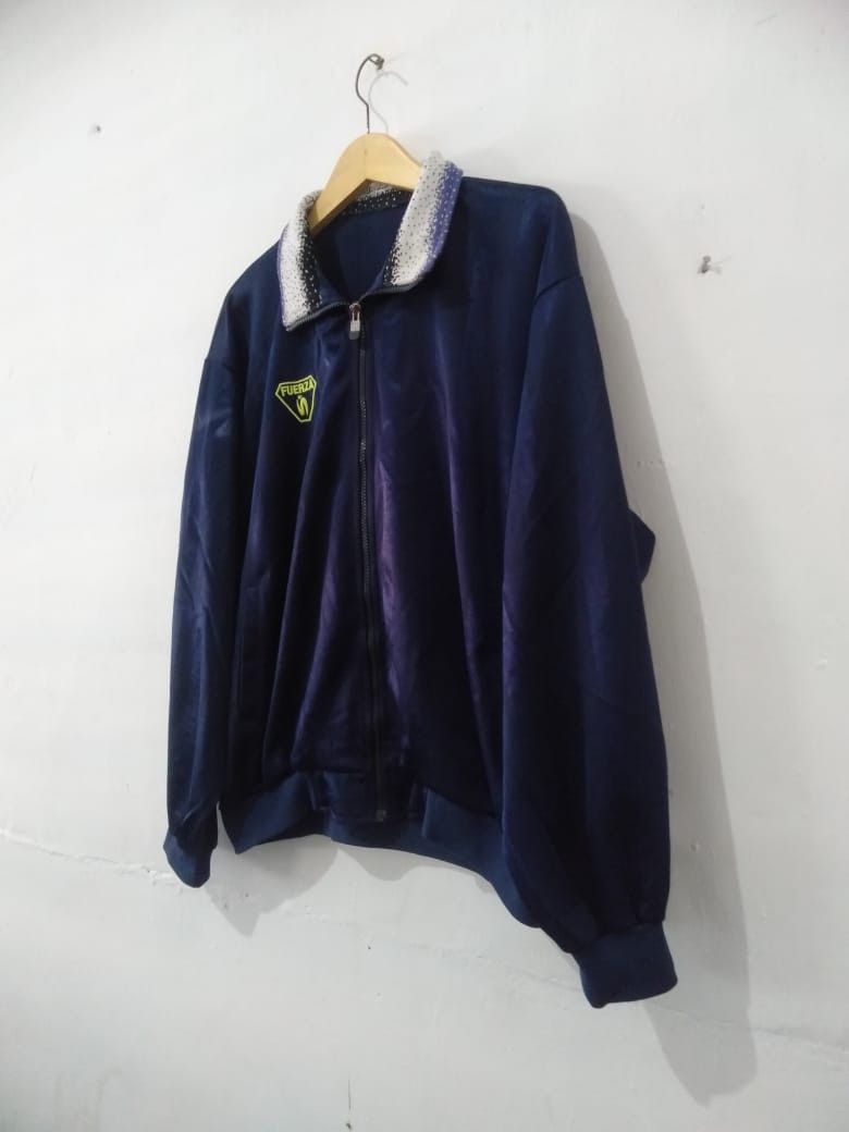 Japanese Brand × Vintage 90’s FUERZA TRACK JACKET Size US L / EU 52-54 / 3 - 3 Thumbnail