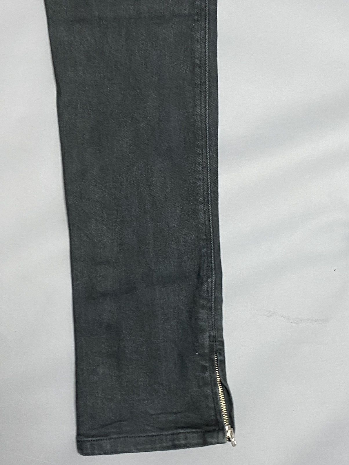 Ksubi Ksubi Skinny Jeans Faded Black Zip Low Rise Australia US 4 Size 27" / US 4 / IT 40 - 8 Thumbnail
