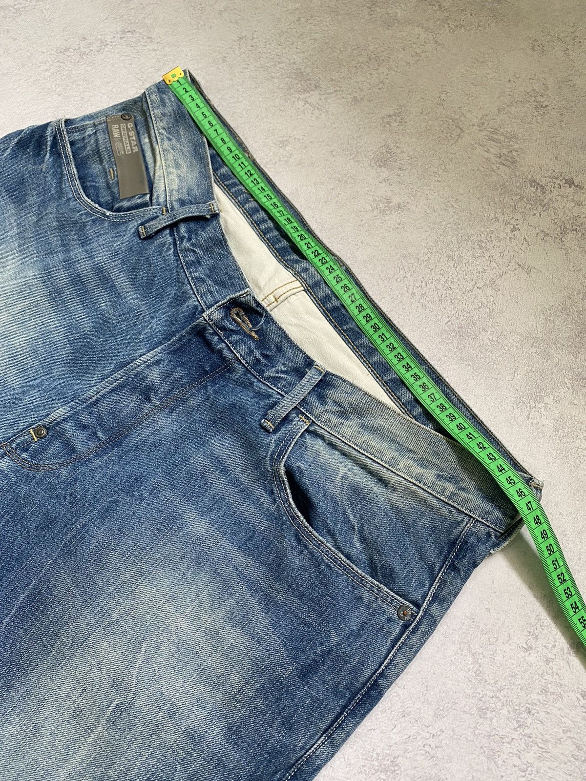 G-Star G Star Raw Denim Vintage Men’s Blue Faded Pants Size 36 Size US 36 / EU 52 - 15 Thumbnail