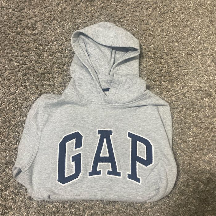 Gap Kids XL grey gap hoodie | Grailed