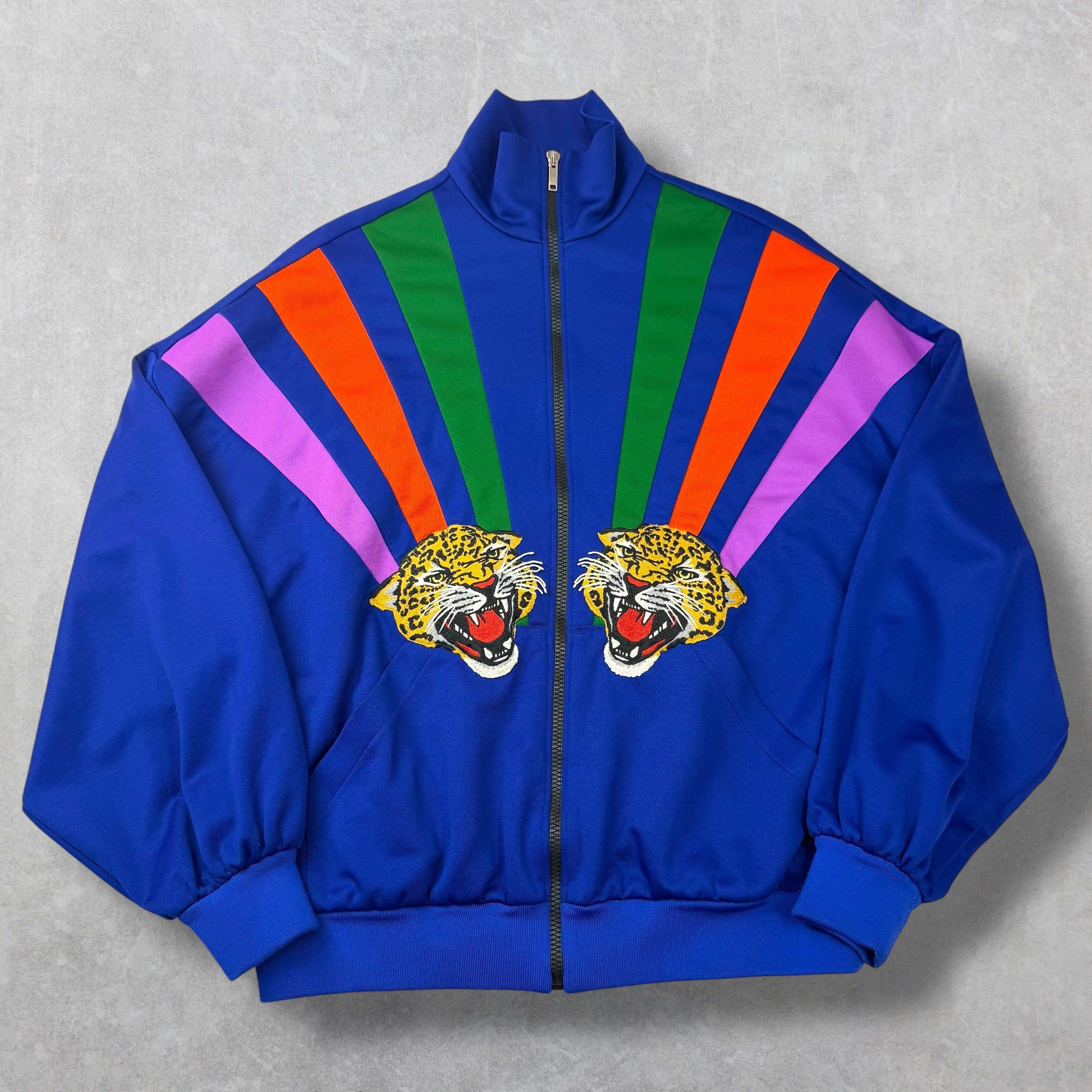 Gucci Gucci x DSM Tiger Appliqué Track Jacket S Size US S / EU 44-46 / 1 - 1 Thumbnail