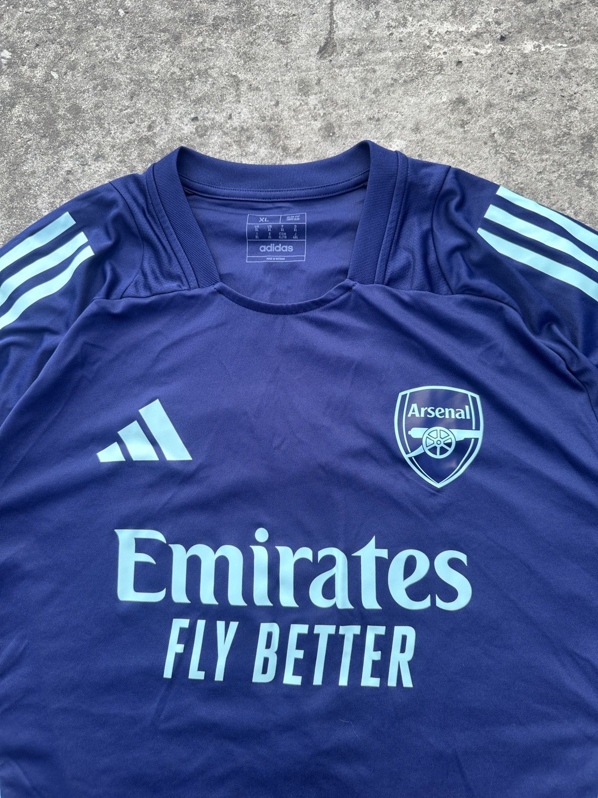 Adidas Adidas Arsenal 9 Mead Soccer Jersey Style Rare Casual VTg XL Size US XL / EU 56 / 4 - 2 Thumbnail