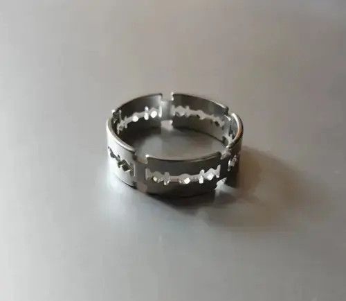 Ring Of Fire Size 11 Razor Blade Ring Size ONE SIZE - 3 Thumbnail