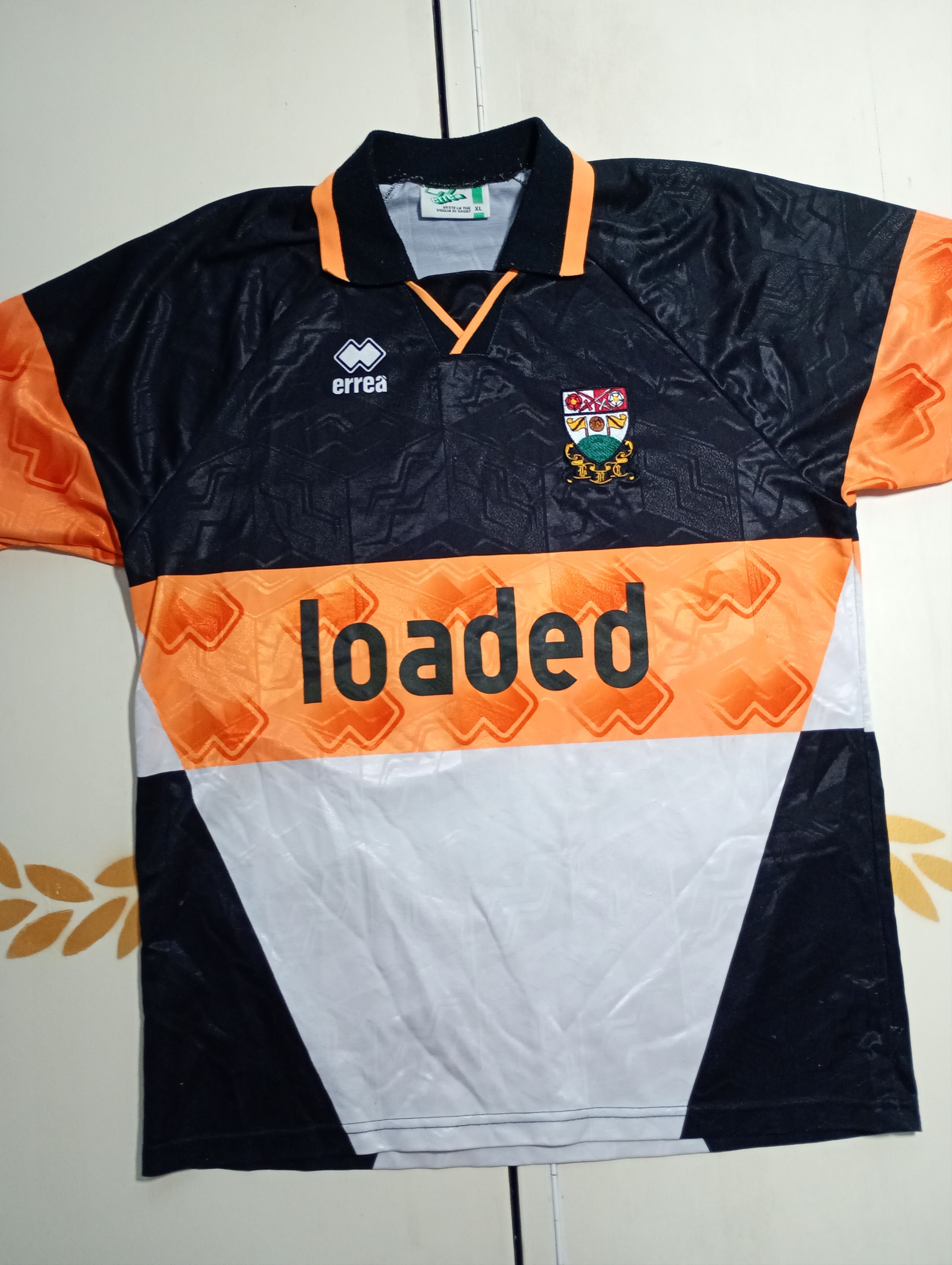 Errea Errea FC Barnet Home Jersey 1997-1998 Size US XL / EU 56 / 4 - 6 Thumbnail