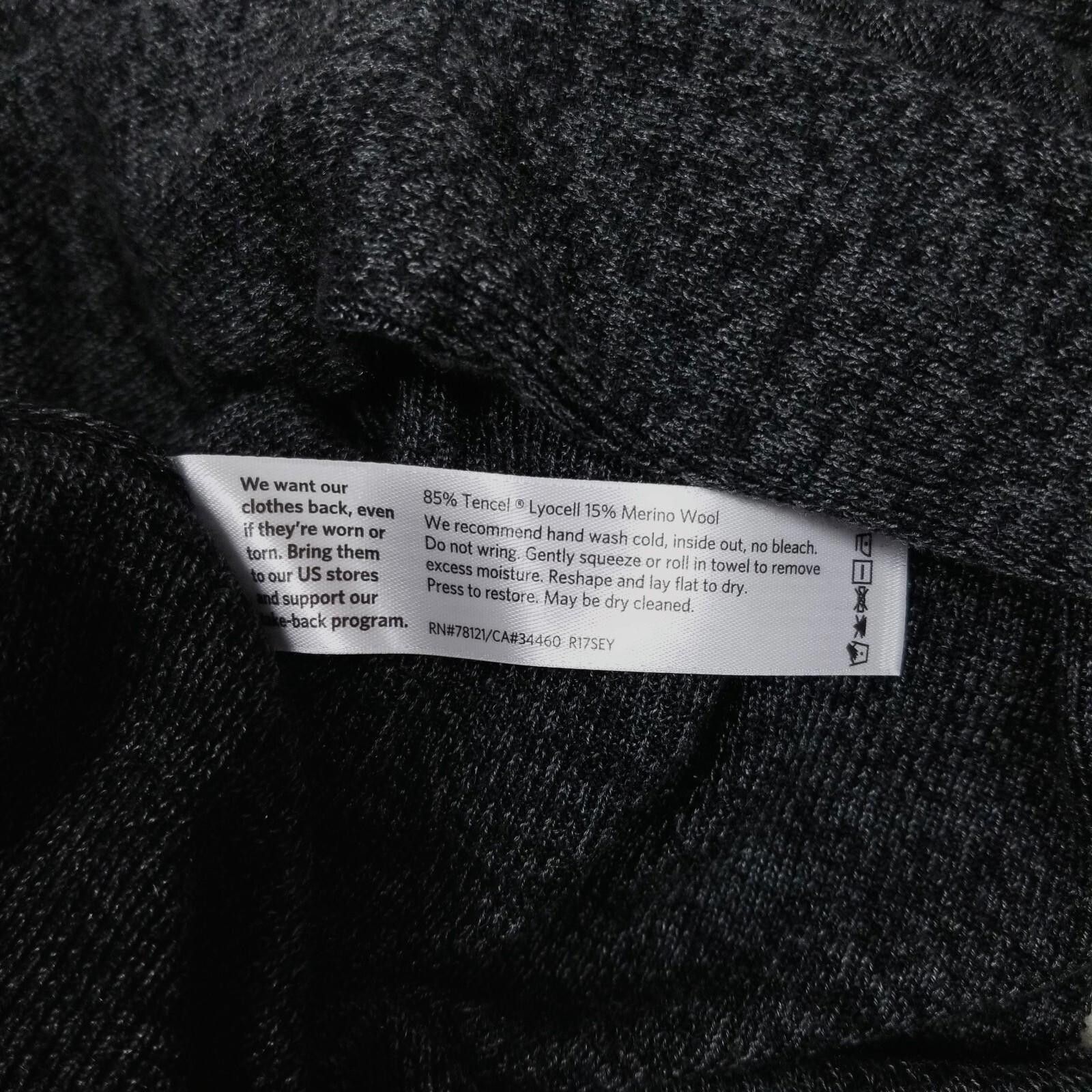 Eileen Fisher Eileen Fisher Merino Wool Blend Tunic Gray Sz Small Size S / US 4 / IT 40 - 8 Thumbnail