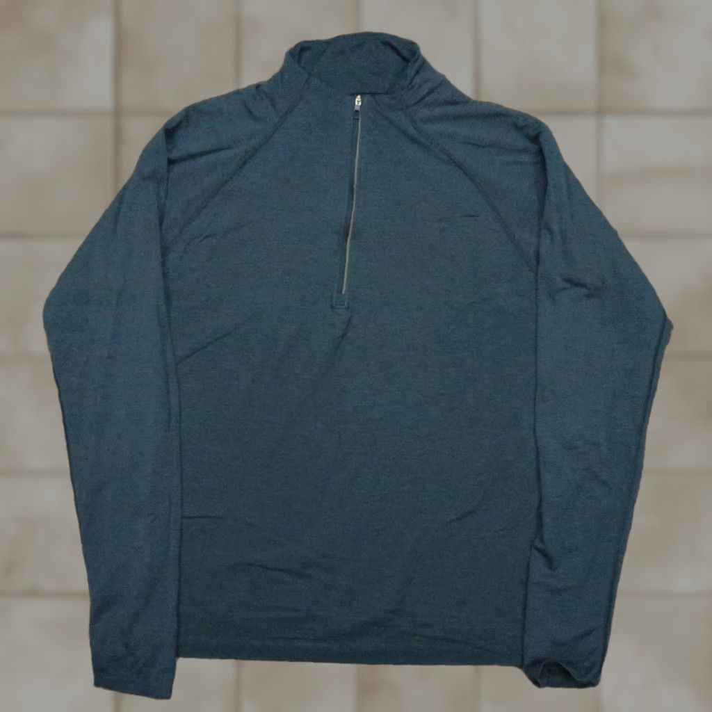 Lululemon Lululemon Metal Vent Tech Pullover Mens Large Blue Lightweight 1/4 Zip Breathable Athletic Activewear Casual Pullover Mens Size US L / EU 52-54 / 3 - 1 Thumbnail