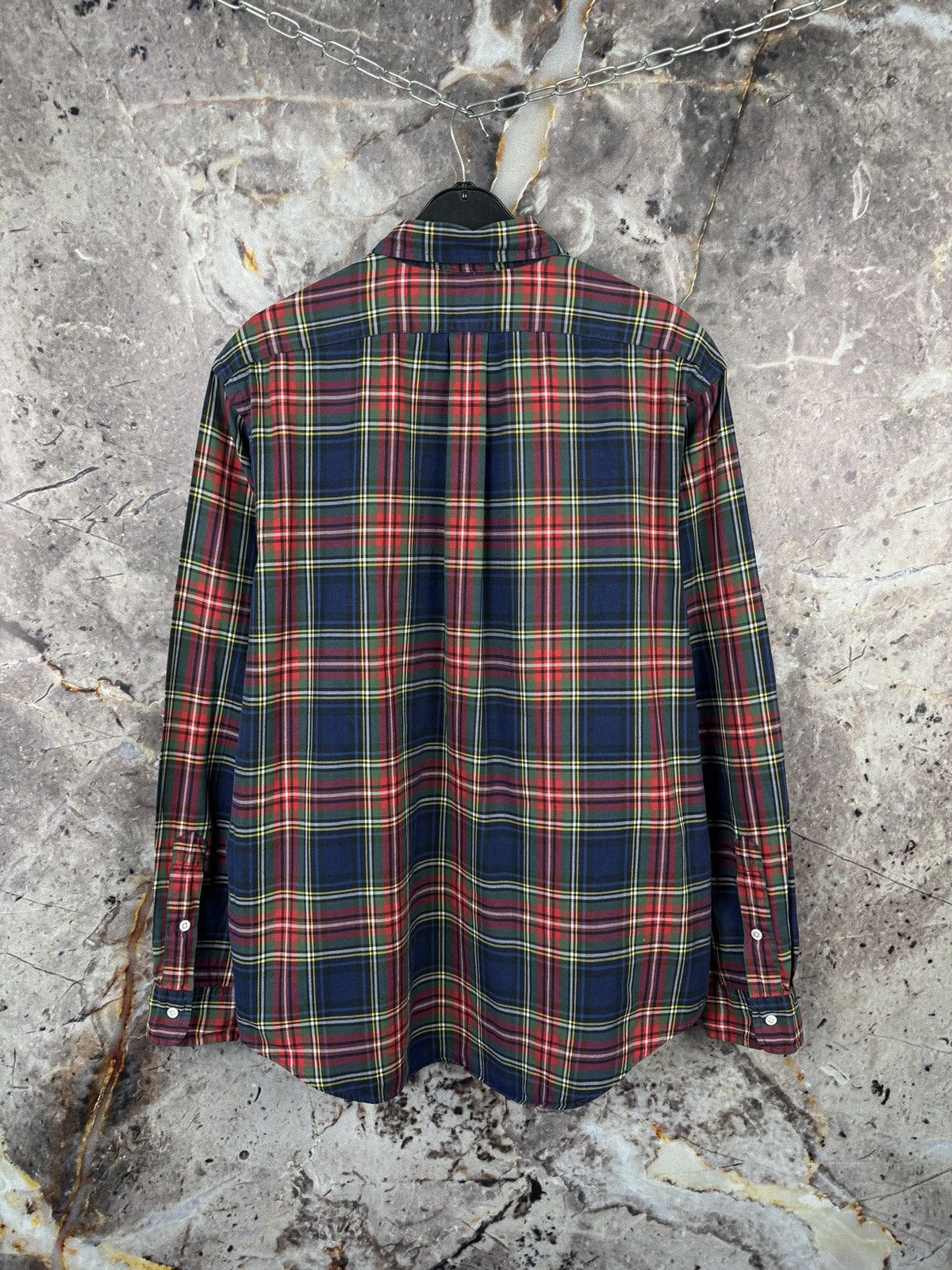 Polo Ralph Lauren Polo Ralph Lauren Plaid Button Down Shirt Custom Fit Size US XL / EU 56 / 4 - 12 Thumbnail