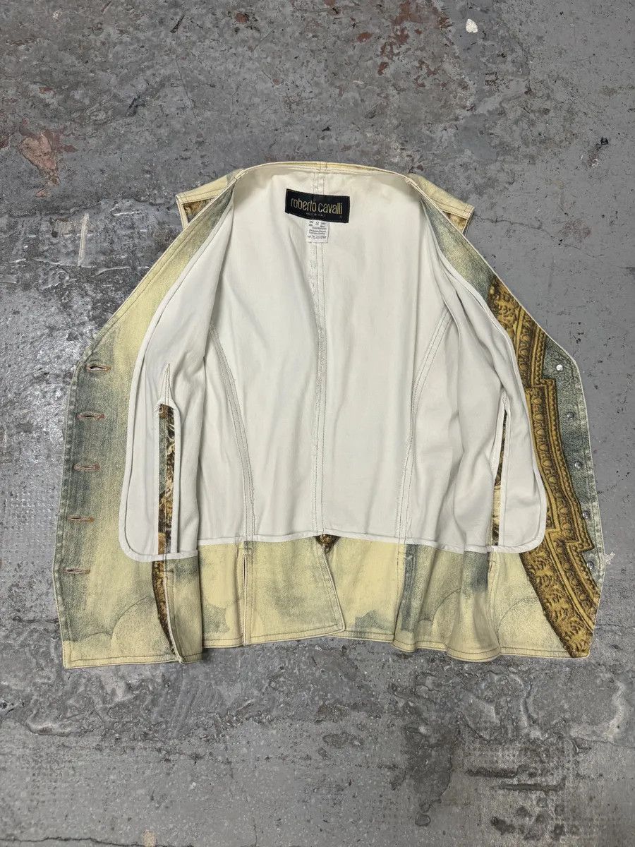 Roberto Cavalli FW1994 Roberto Cavalli Renaissance Royal Print Buttoned Vest Size S / US 4 / IT 40 - 8 Thumbnail