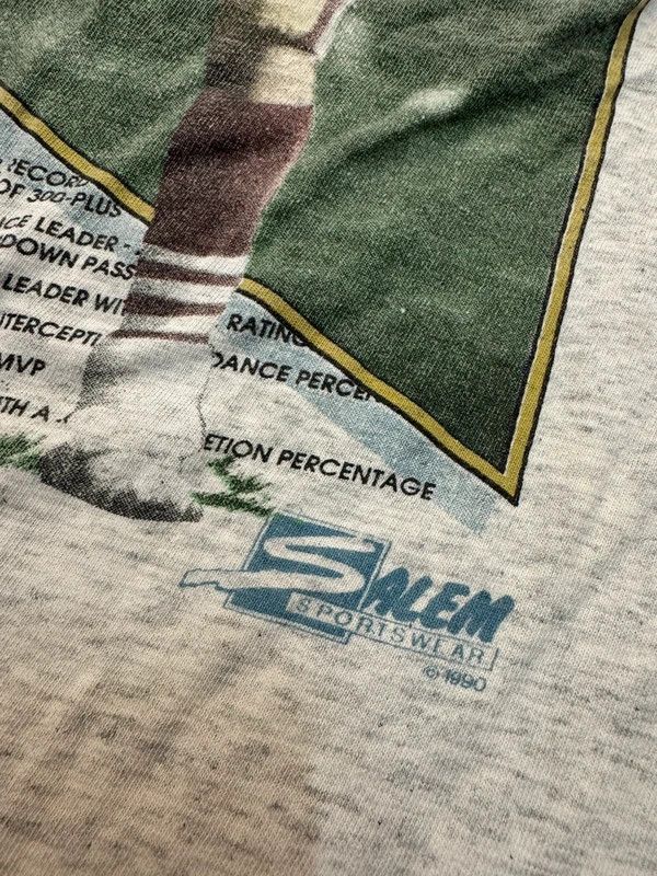 NFL Joe Montana Vintage Tshirt 1990 90s NFL San Francisco XL Size US XL / EU 56 / 4 - 5 Thumbnail