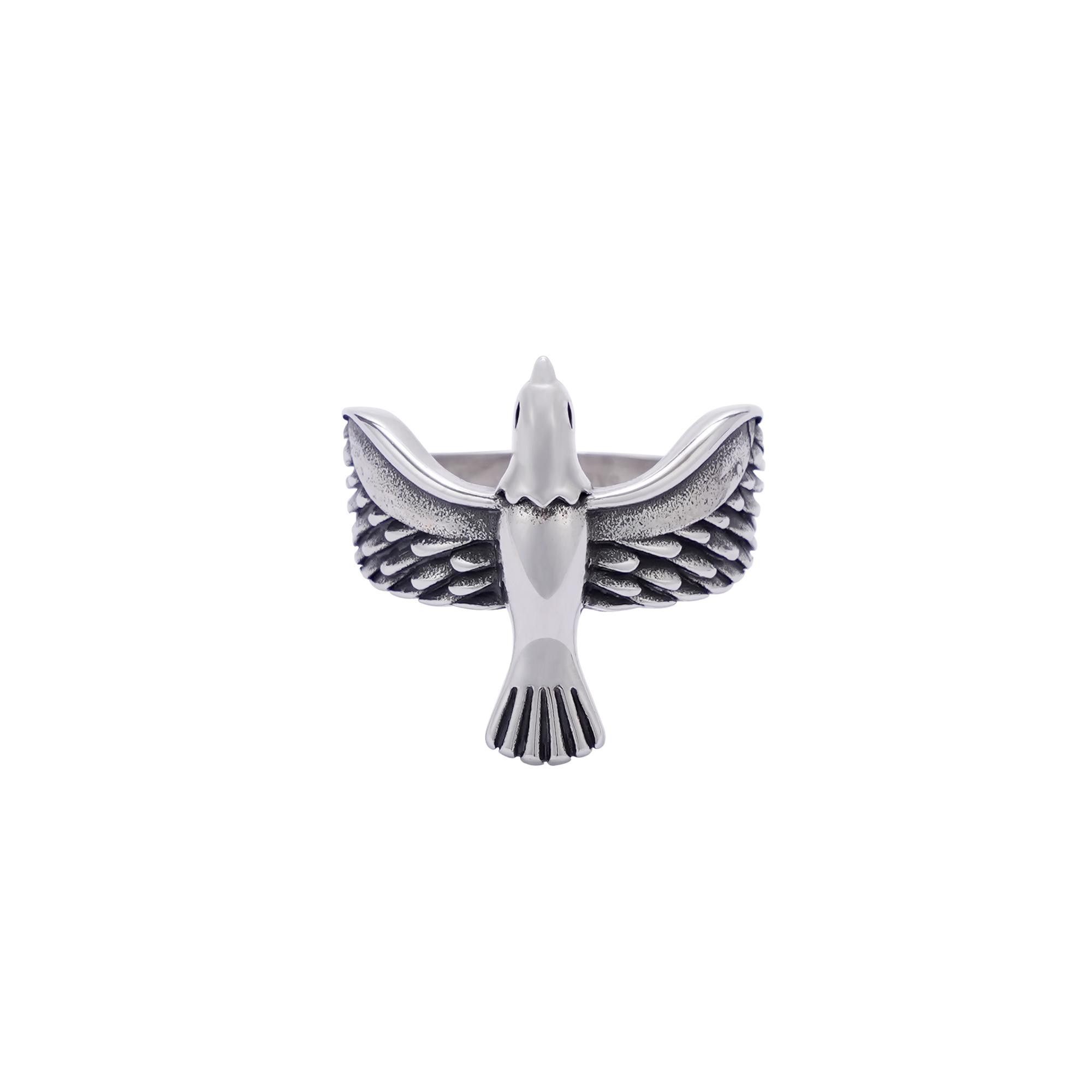 Jewelry Bird Rare Jewelry Rings Open Size Chrome Ring (Size 7-13) Size ONE SIZE - 5 Thumbnail