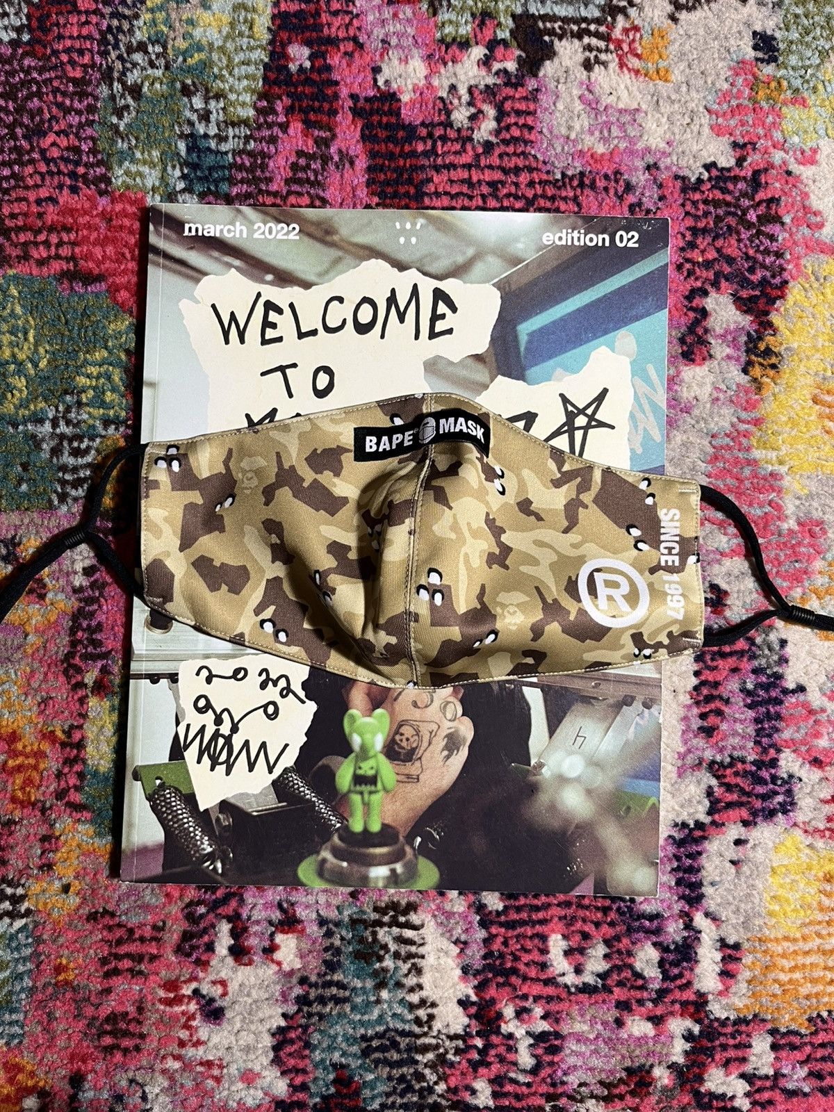 Bape Bape Desert Camo Mask Size ONE SIZE - 1 Thumbnail