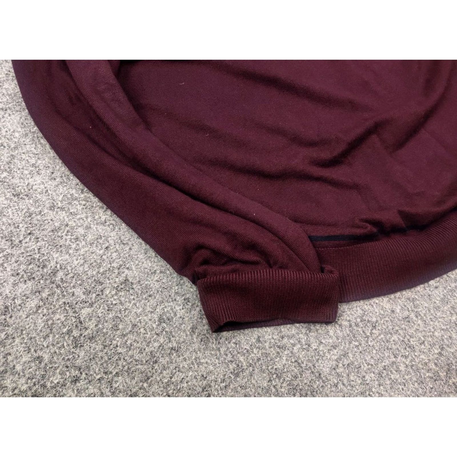 Stefano Ricci StEFANO RICCI Design Polo Shirt Mens XL Burgundy Cotton Blend Logo Long Sleeve Pullover Shirt Size US XL / EU 56 / 4 - 7 Thumbnail