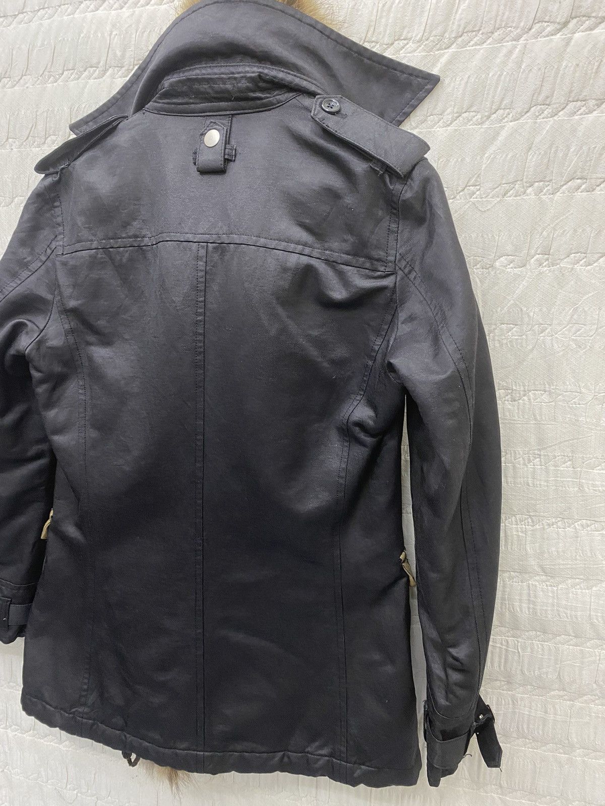 Seditionaries × Tornado Mart (P) ARCHIVE💥TORNADO MART BONDAGE WAXED FUR JACKET Size M / US 6-8 / IT 42-44 - 7 Thumbnail