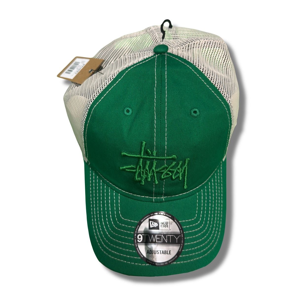 New Era × Stussy New Era 9Twenty Tonal Basic Trucker – Green | Grailed