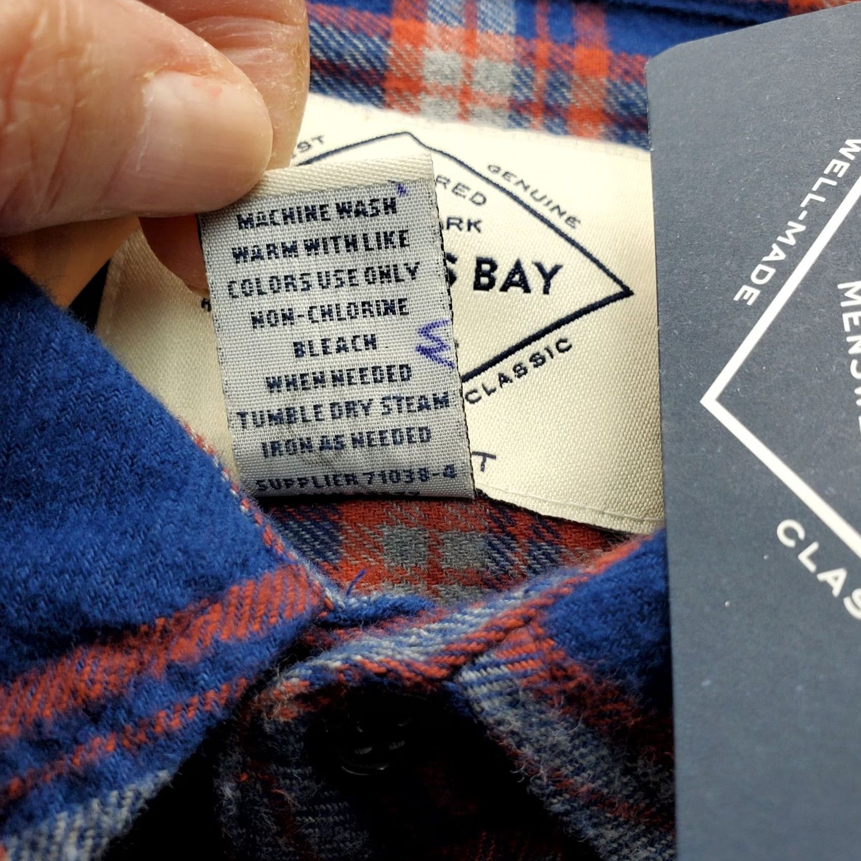 Vintage St. John's Bay Mens Flannel Shirt 4XL Multi Plaid Button-Down Long Sleeve Shirt Size US XXL / EU 58 / 5 - 6 Thumbnail