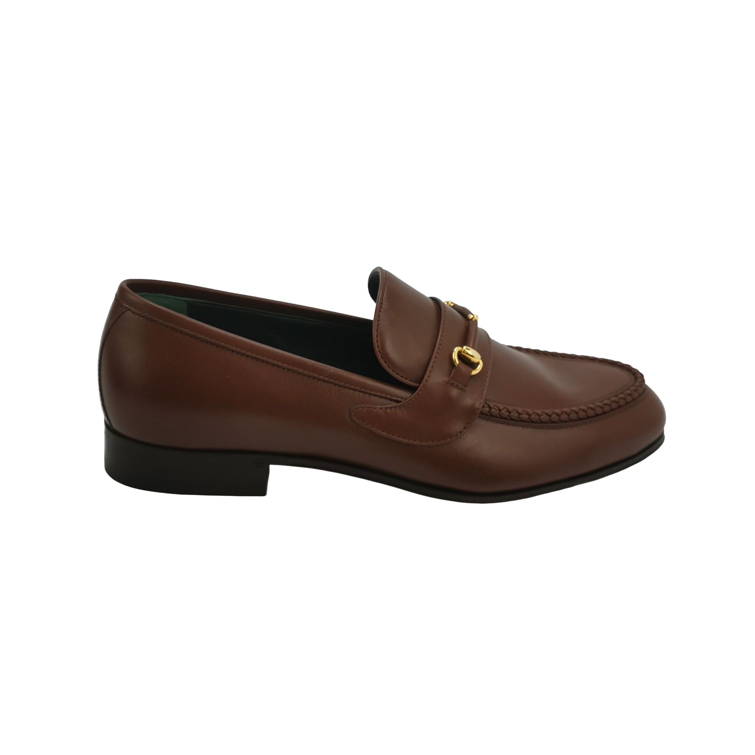 Gucci Gucci Brown Leather Horsebit Loafers Size 8 Size US 8 / EU 41 - 1 Thumbnail