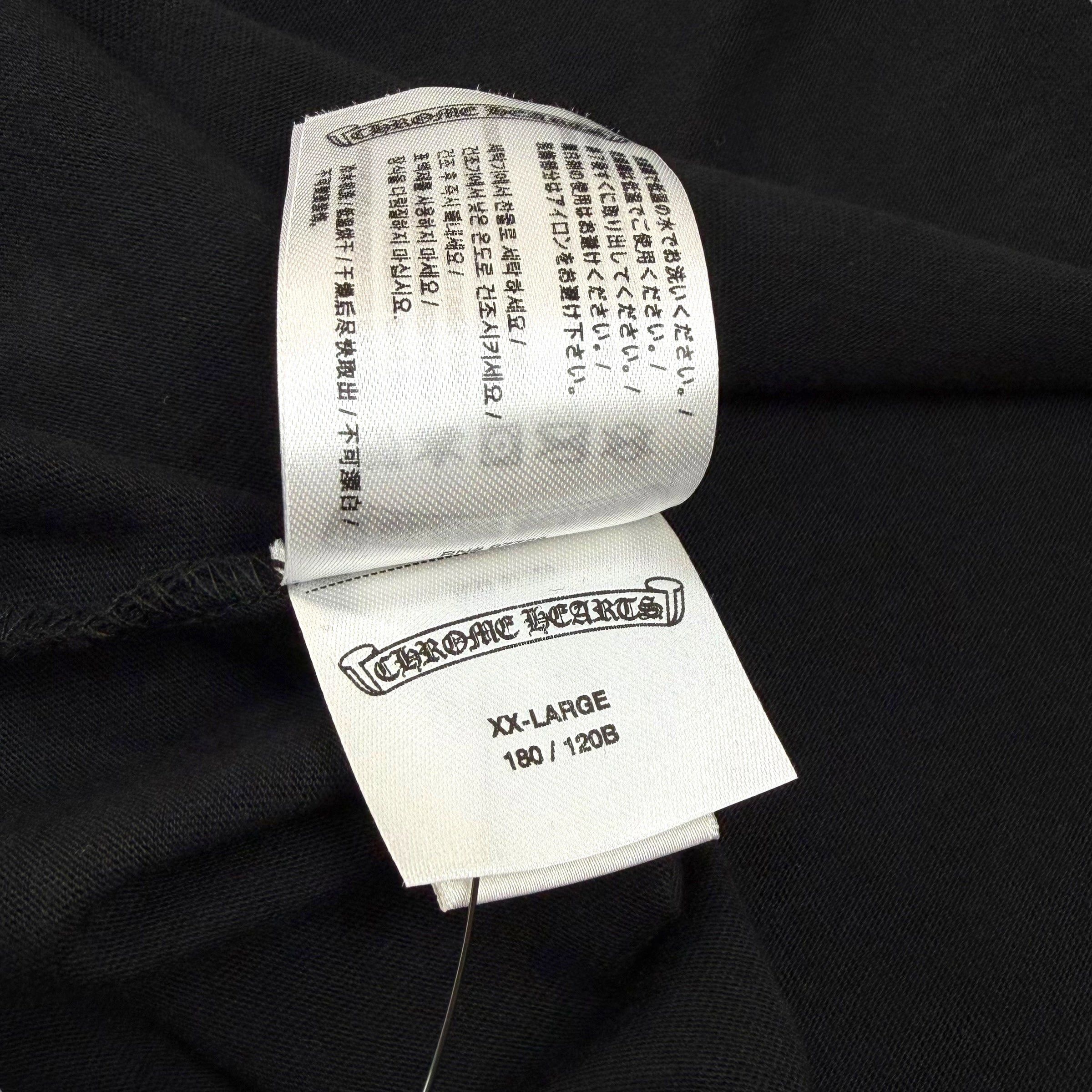 Chrome Hearts Chrome Hearts Black Welcome To Las Vegas Tee XXL Size US XXL / EU 58 / 5 - 6 Thumbnail