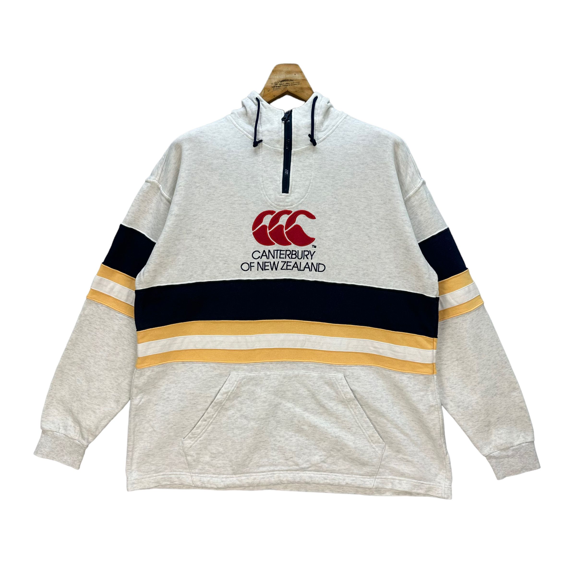 Canterbury of New Zealand CANTERBURY EMBROIDERY BIG LOGO PULLOVER HOODIES #8487-011 Size US L / EU 52-54 / 3 - 1 Thumbnail