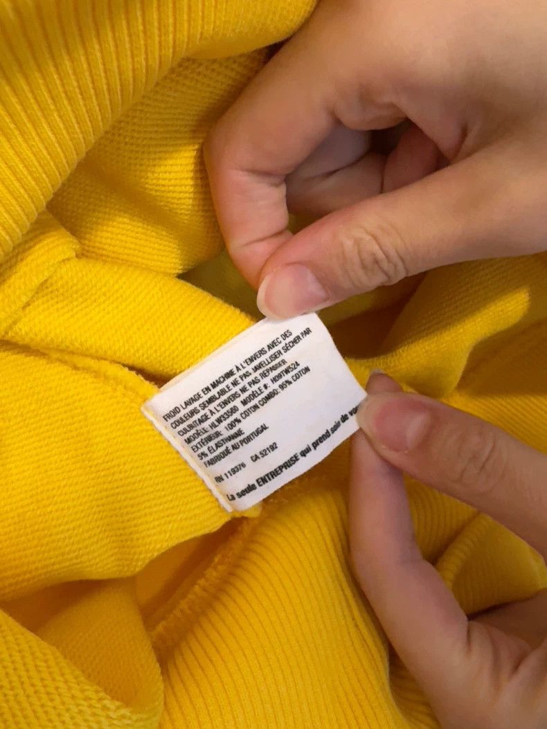 Helmut Lang HELMUT LANG Yellow taxi hoodie Size M / US 6-8 / IT 42-44 - 4 Thumbnail