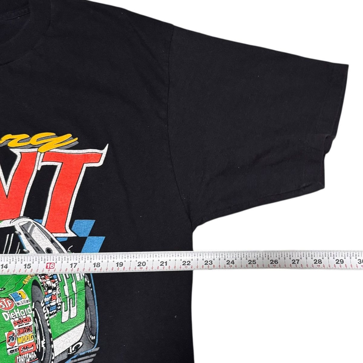 Tultex 90s Tultex Harry Gant NASCAR Black Shirt Men's XL Size US XL / EU 56 / 4 - 7 Thumbnail