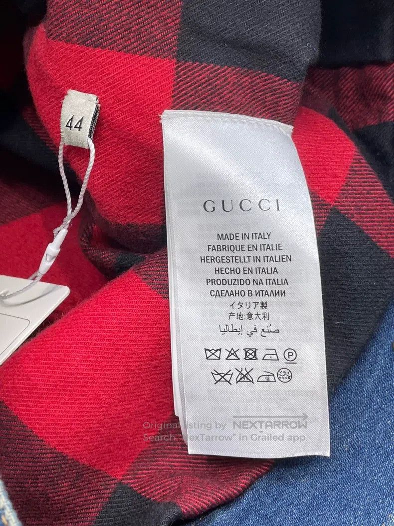 Gucci Gucci Tiger embroidered thickened denim jacket Size US S / EU 44-46 / 1 - 9 Thumbnail