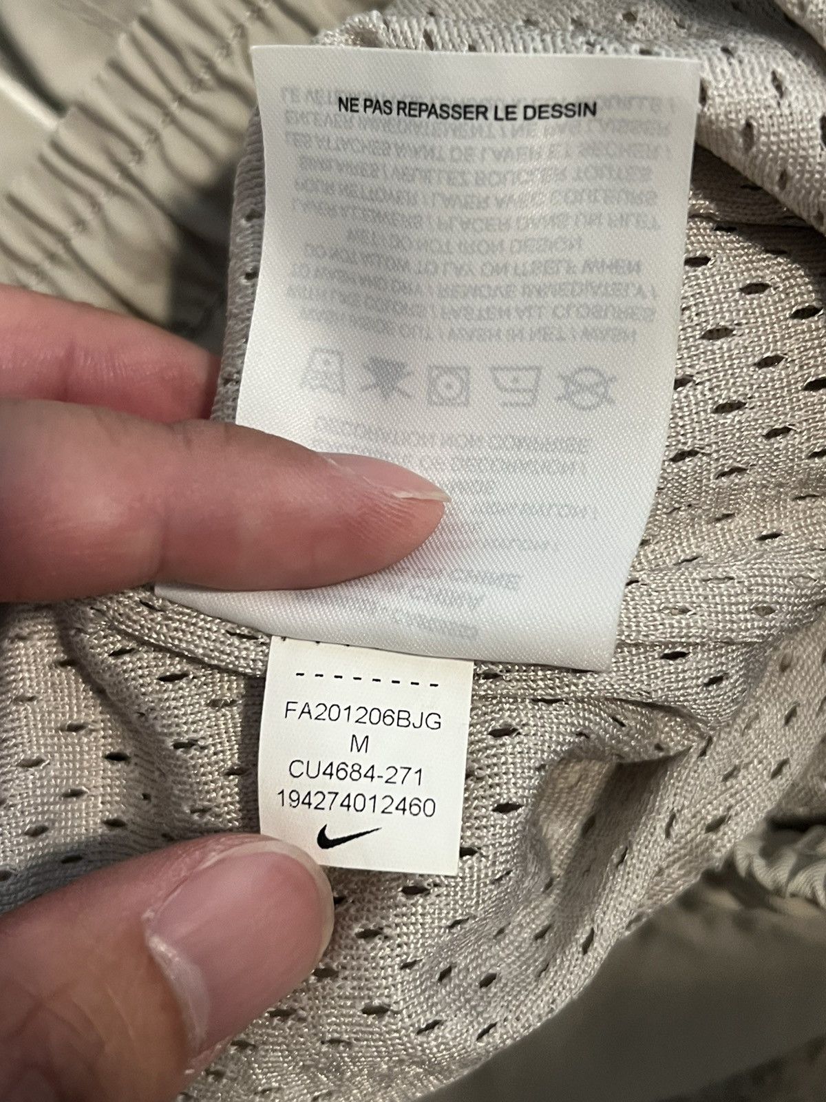 Fear of God × Nike Fear of God x Nike Nylon Warm Up Pants Size US 32 / EU 48 - 11 Thumbnail