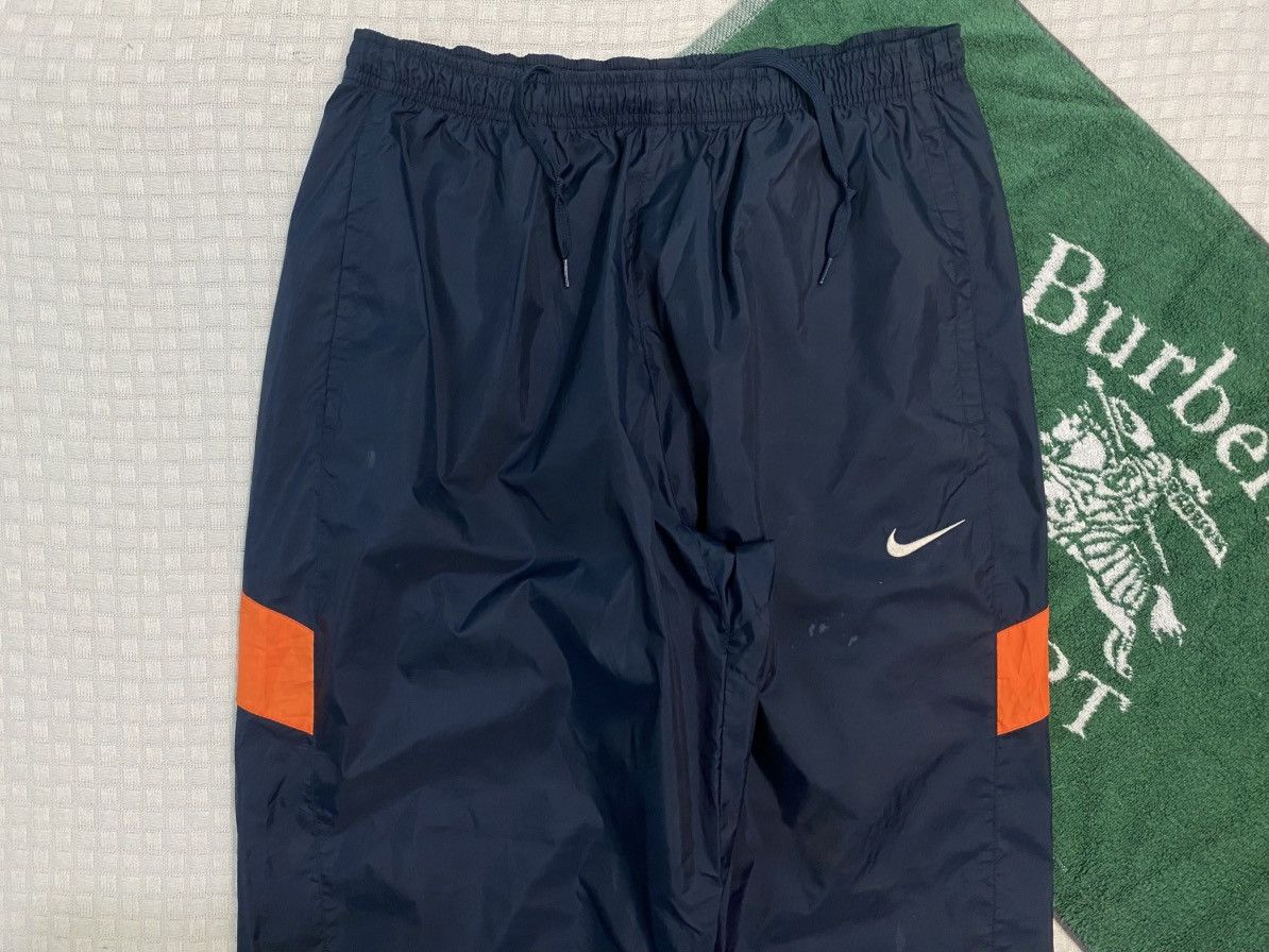 Carhartt Wip × Nike VINTAGE NIKE 90S BAGGY WIDE LEG SWOOSH TRACK PANTS Y2K Size US 38 / EU 54 - 2 Thumbnail