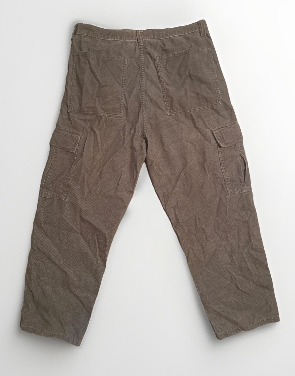 Faded Glory Faded Glory Vtg 90s Cargo Corduroy Pants Men 38x32 Brown Size US 38 / EU 54 - 6 Thumbnail