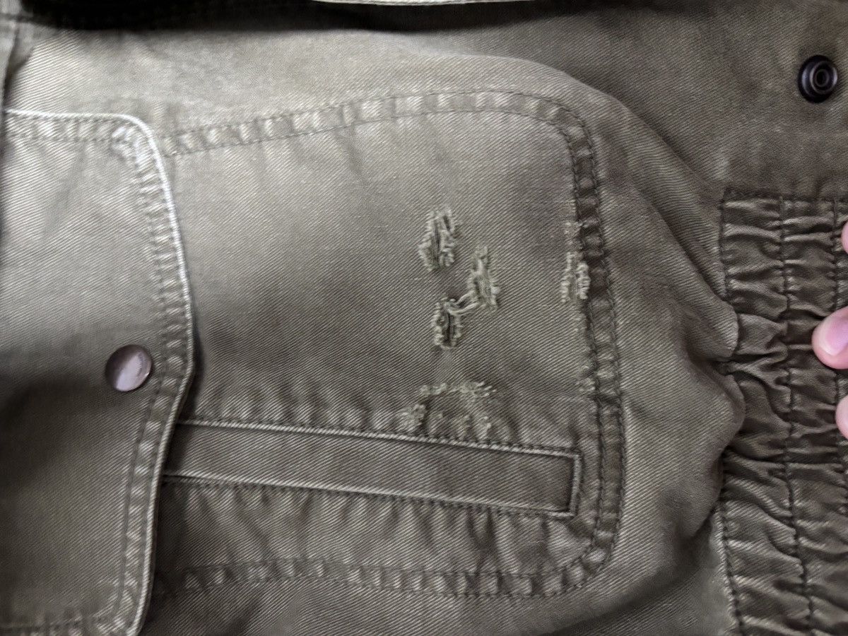 Saint Laurent Paris (M) Saint Laurent distressed Aviator jacket Khaki Size US M / EU 48-50 / 2 - 4 Thumbnail