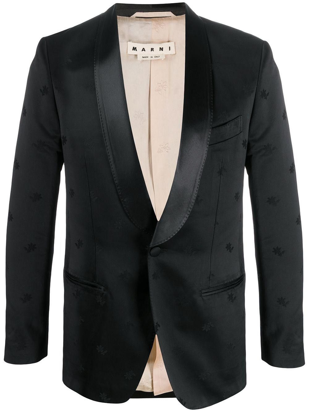Marni Marni floral embroidered smoking jacket Size US S / EU 44-46 / 1 - 1 Thumbnail