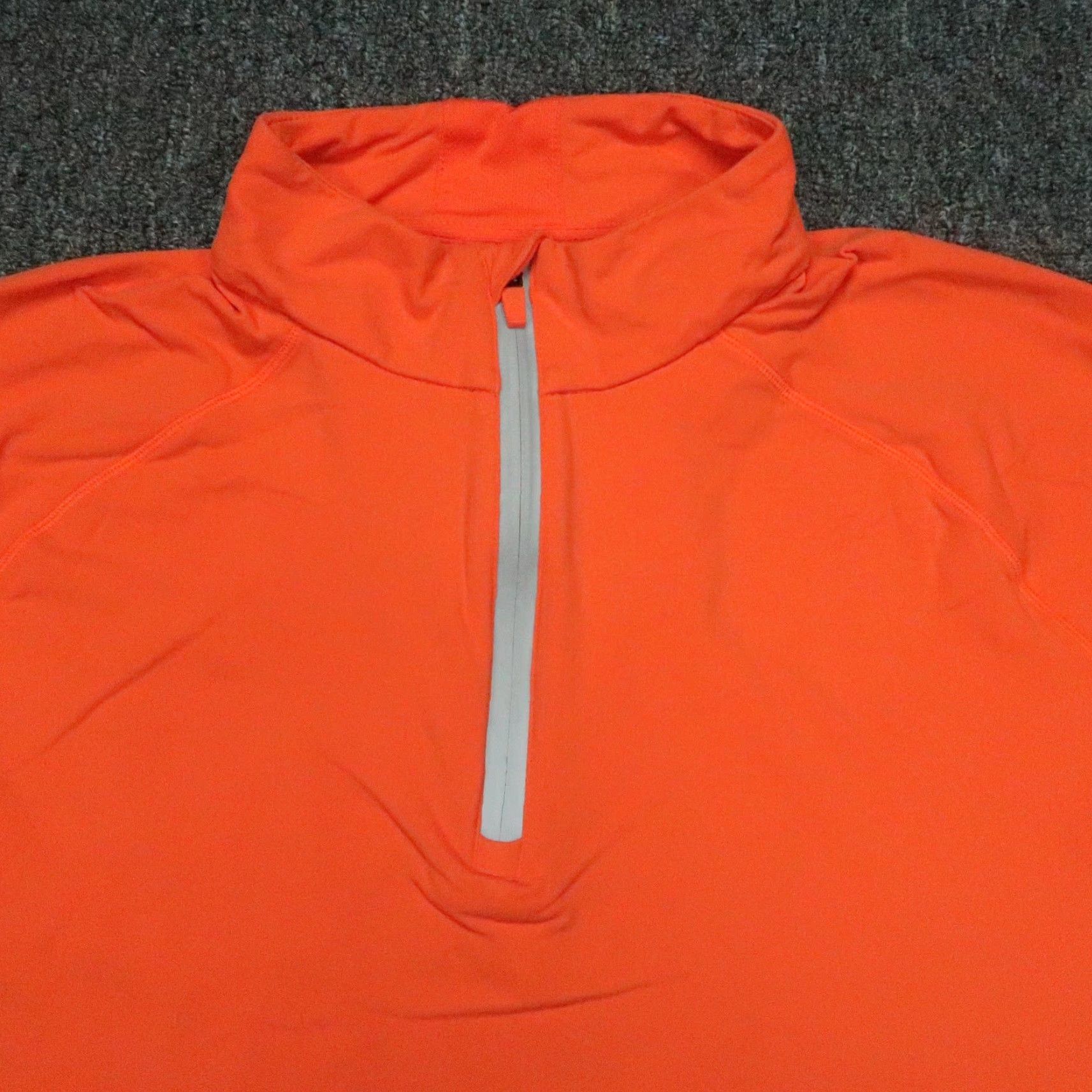 Swims SWIMS Pullover Mens Extra Large Orange Stavenger Quarter Zip Performance XL Size US XL / EU 56 / 4 - 2 Thumbnail
