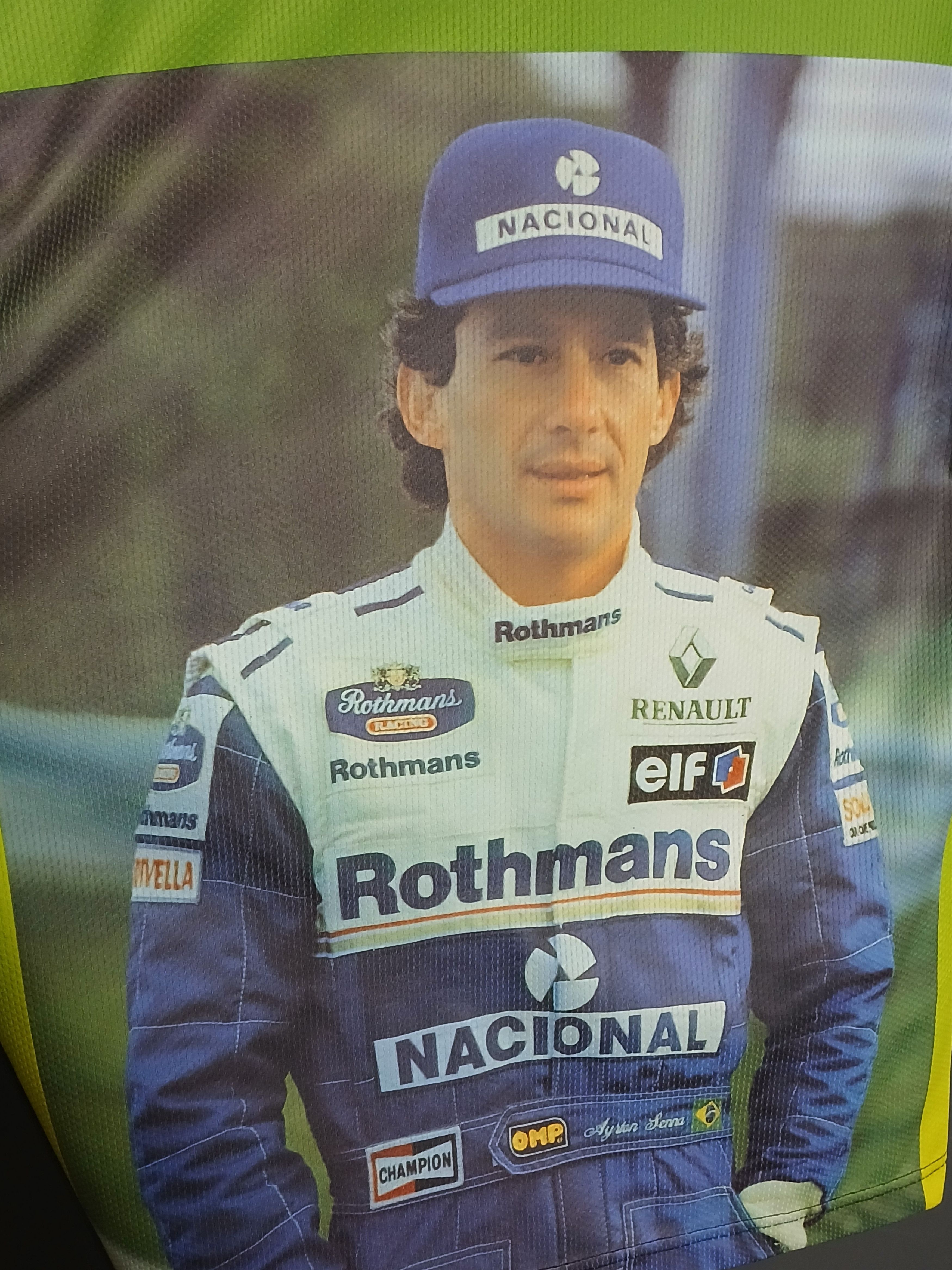 Formula 1 Ayrton Senna F1 Racing T-Shirt Size US M / EU 48-50 / 2 - 5 Thumbnail