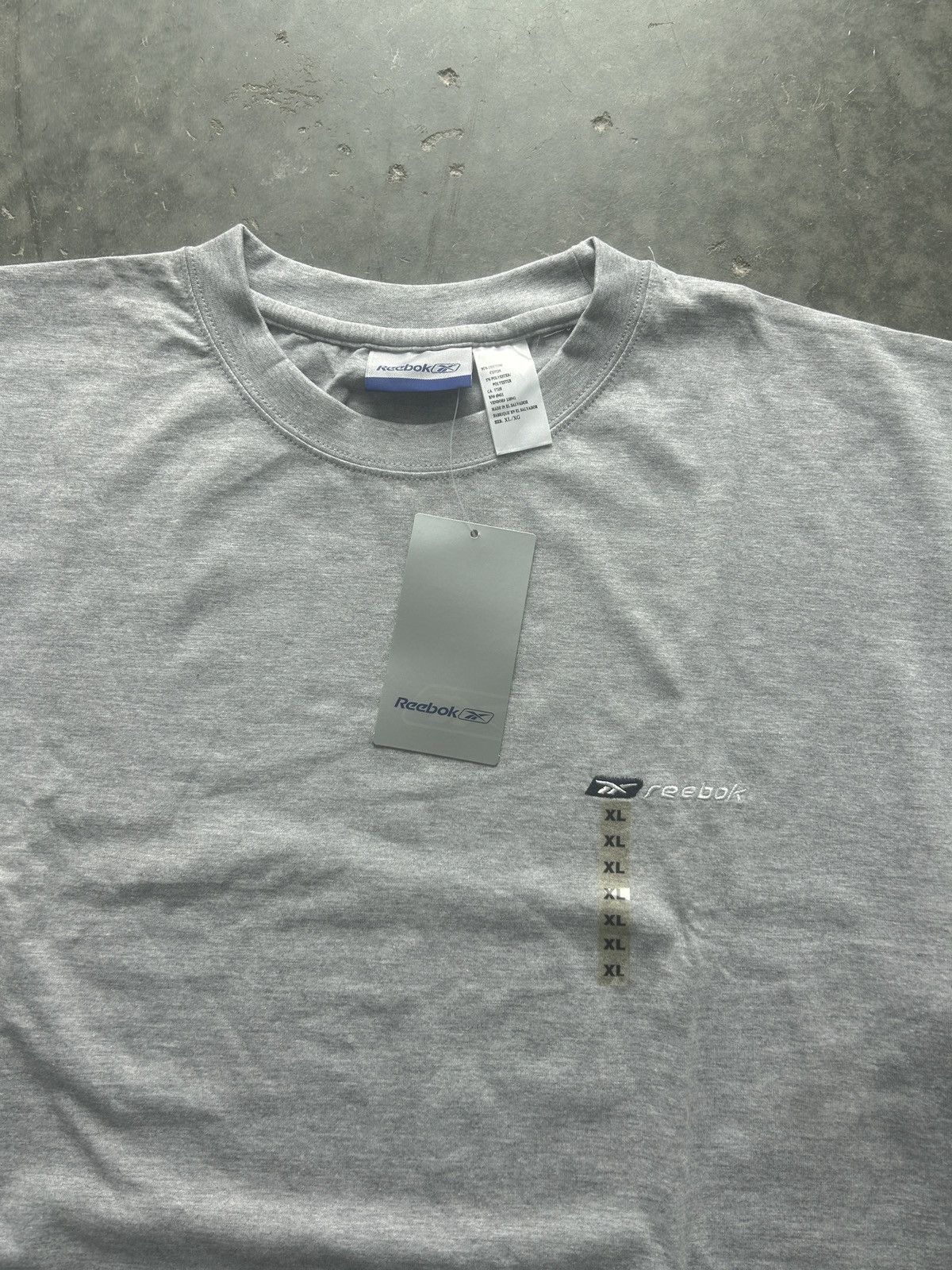 Reebok × Vintage BNWT Vintage Y2K Reebok Logo Tee Size US XL / EU 56 / 4 - 1 Thumbnail
