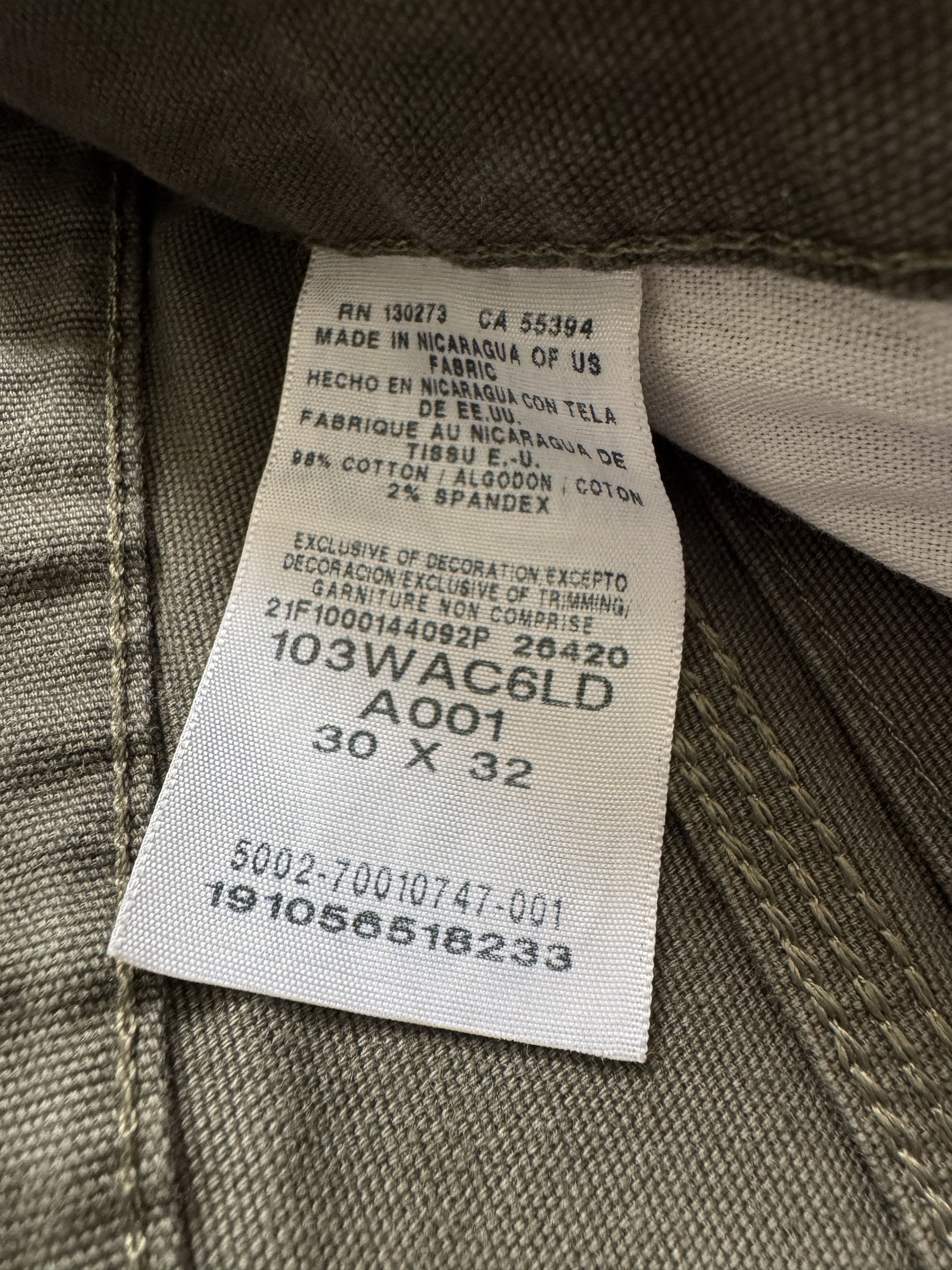 Wrangler Vintage Y2K Wrangler Riggs Carpenter Workwear Shorts Size US 30 / EU 46 - 9 Thumbnail
