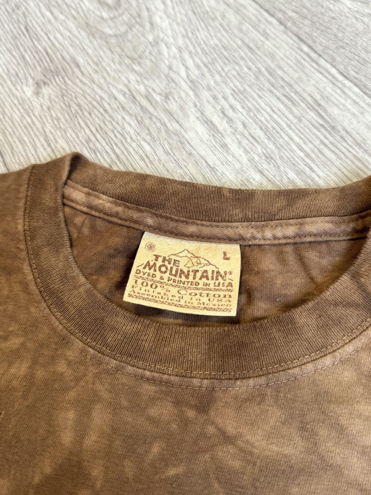 Vintage 🔷Vintage The Mountain Cowboy T-shirt🔷 Size US L / EU 52-54 / 3 - 5 Thumbnail