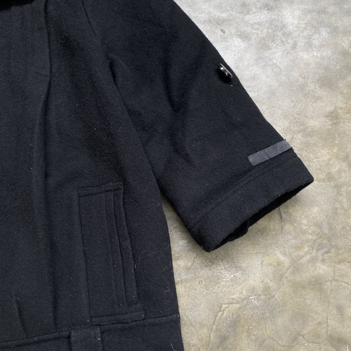 Japanese Brand 2000s Eryn Wool Coat Wide Collar Clean Silhouette Size US M / EU 48-50 / 2 - 5 Thumbnail