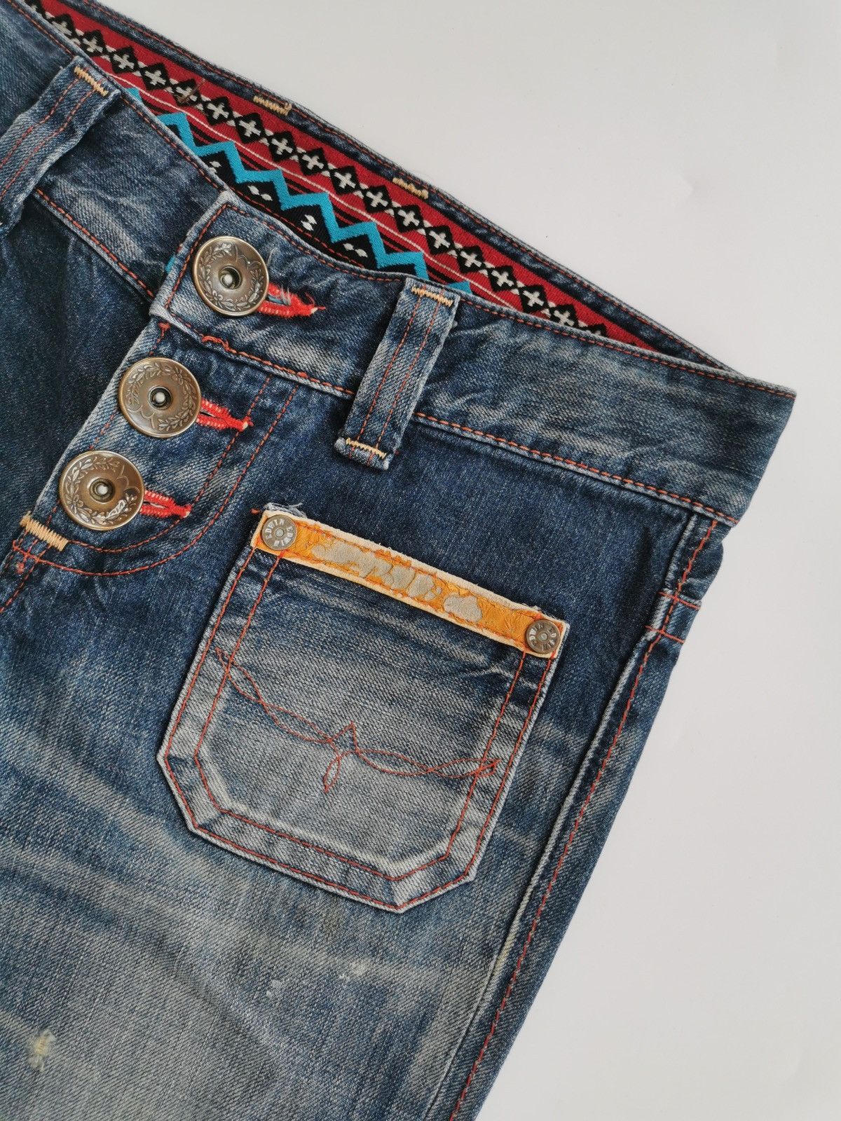 Edwin Edwin Bootcut Bush Denim Jeans Size 28" / US 6 / IT 42 - 3 Thumbnail