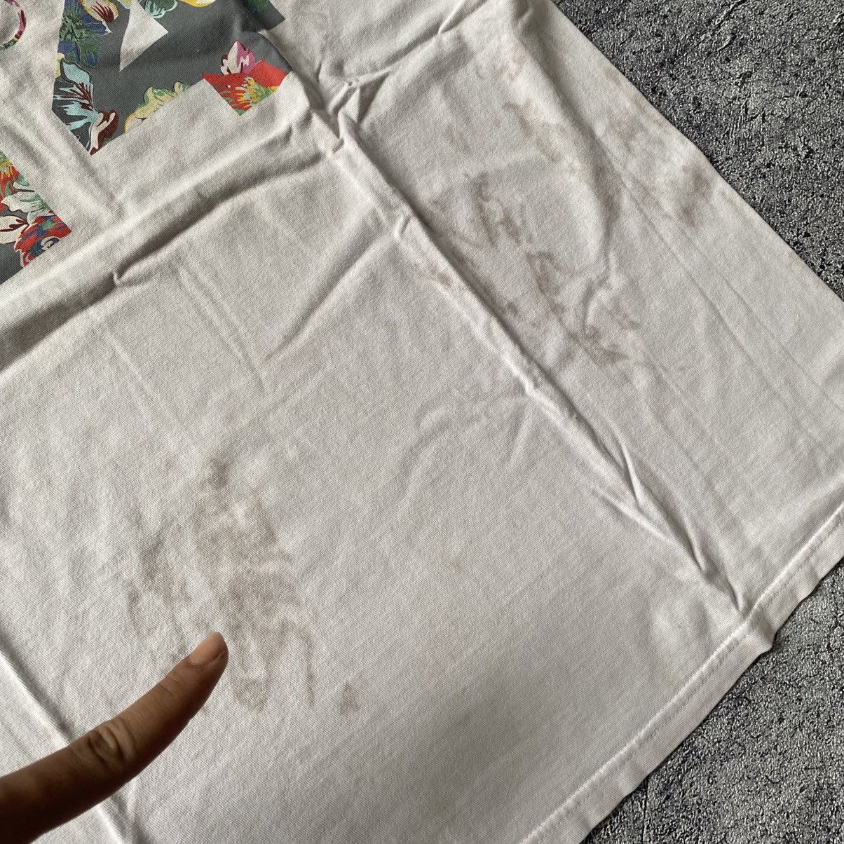 Japanese Brand × Stussy Stussy N4 Floral White Tshirt Size US L / EU 52-54 / 3 - 5 Thumbnail