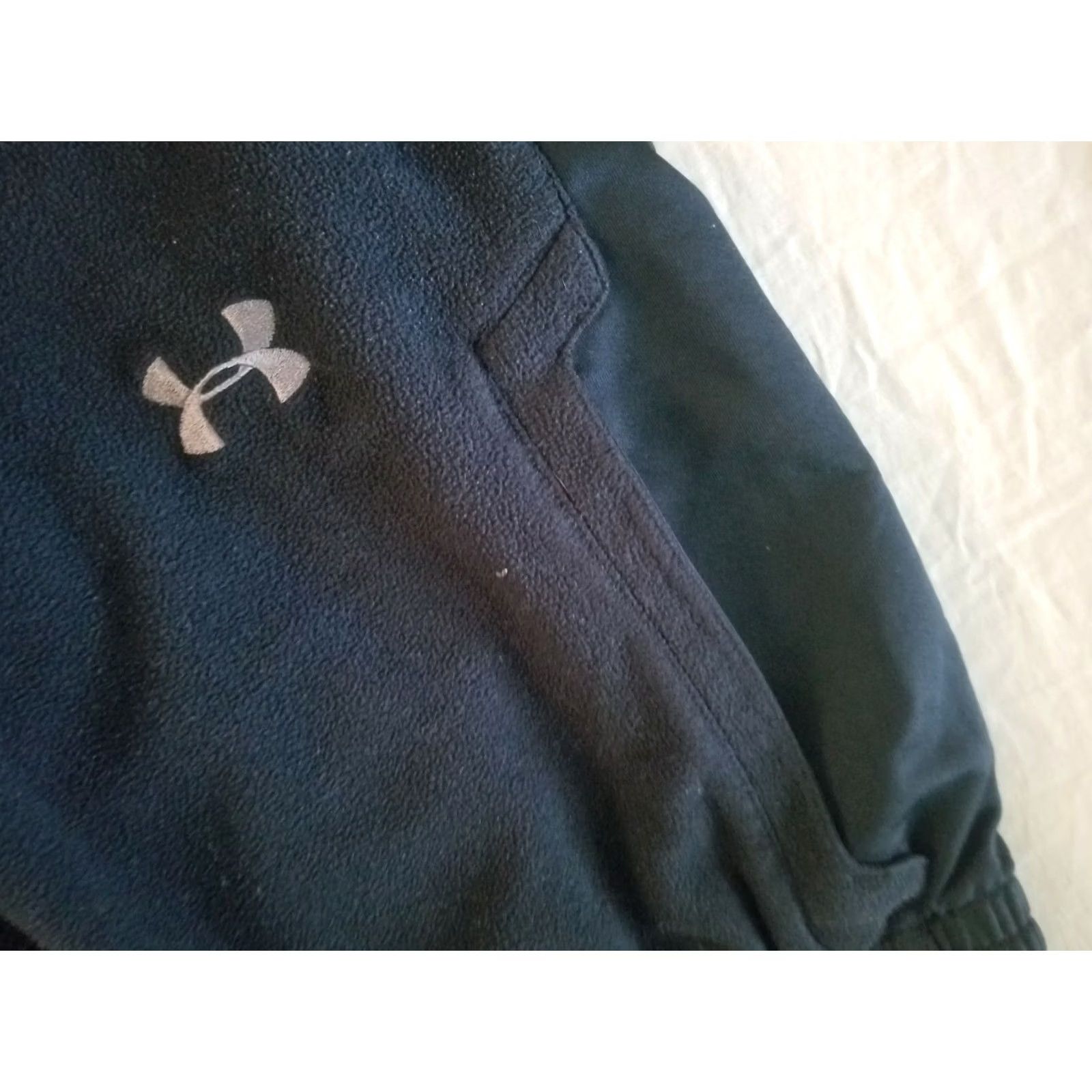 Under Armour Mens Under Armour Athletic Pants Medium Black Gym Workout Size US 31 - 5 Thumbnail