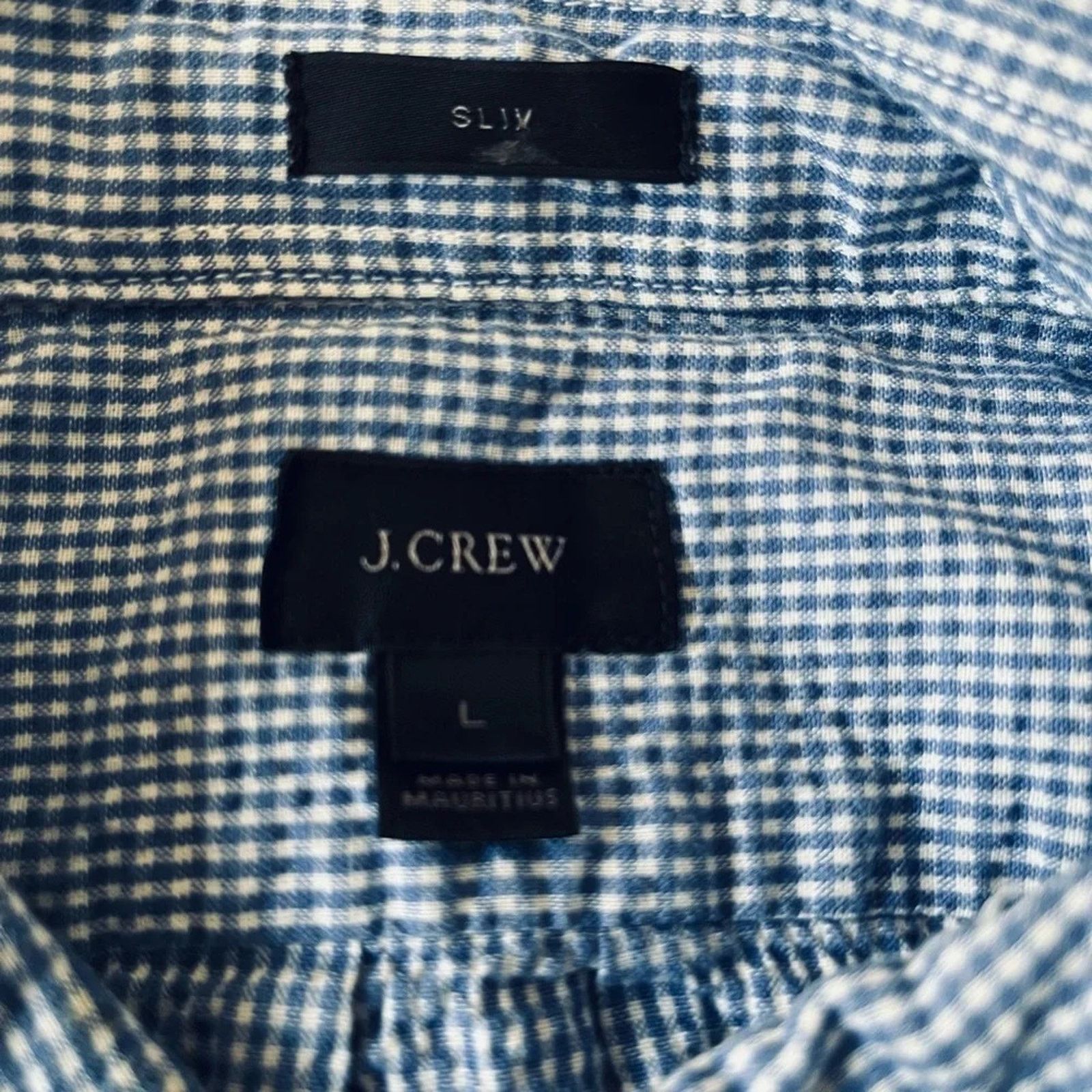 J.Crew J Crew men’s cotton poplin shirt, size Large Size US L / EU 52-54 / 3 - 2 Thumbnail