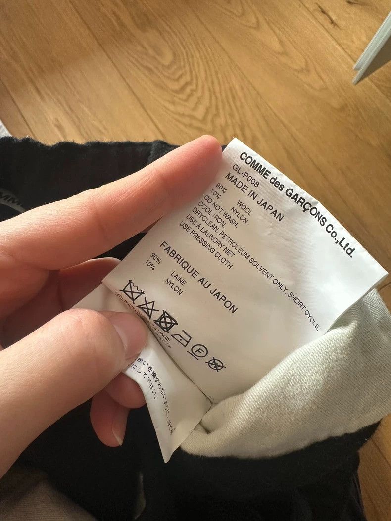 Comme des Garcons Comme Des Garcons Black wool pants 2505-Nextarrow Size 30" / US 8 / IT 44 - 5 Thumbnail