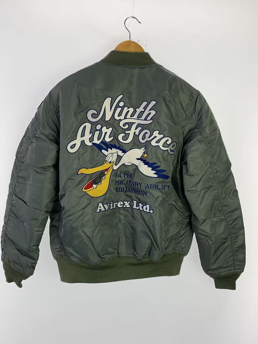 Avirex Avirex Ma-1 9Th Nylon Flight Jacket Khaki Size US XL / EU 56 / 4 - 2 Thumbnail