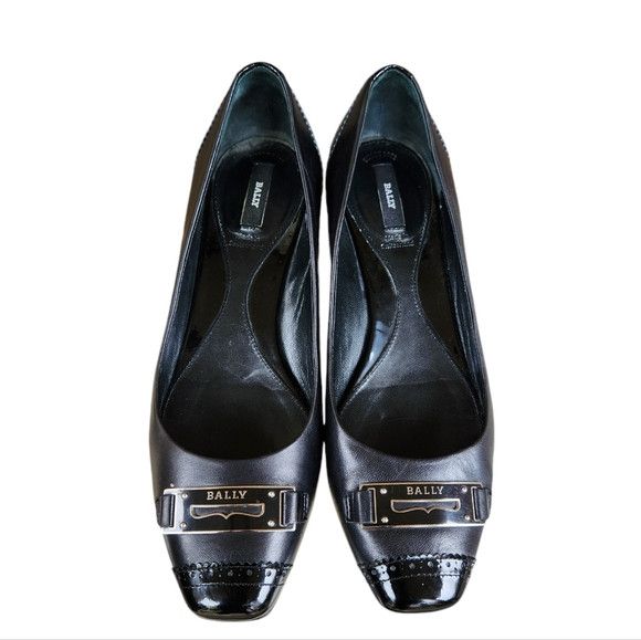 Bally Bally black patent leather shoes size 7 US Size US 7 / IT 37 - 1 Thumbnail