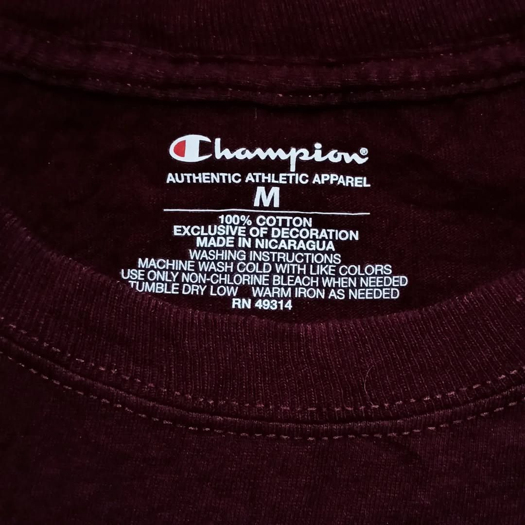 Champion Champion Trinity University Texas Tee Shirt ( M ) Size US M / EU 48-50 / 2 - 3 Thumbnail